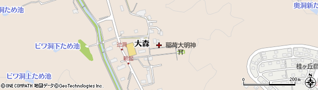 岐阜県可児市大森1342周辺の地図