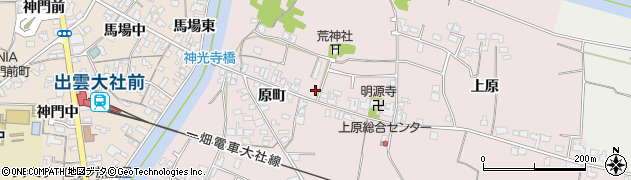 島根県出雲市大社町修理免407周辺の地図