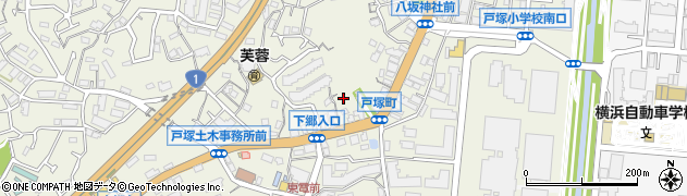 神奈川県横浜市戸塚区戸塚町3768周辺の地図