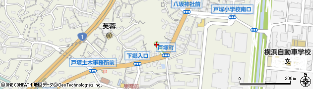 富塚八幡宮周辺の地図