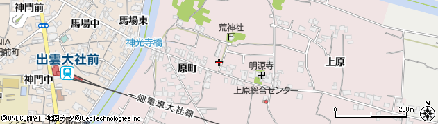 島根県出雲市大社町修理免408周辺の地図