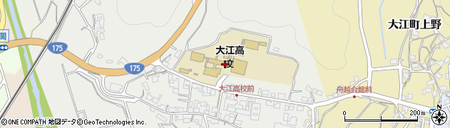 大江高等学校周辺の地図