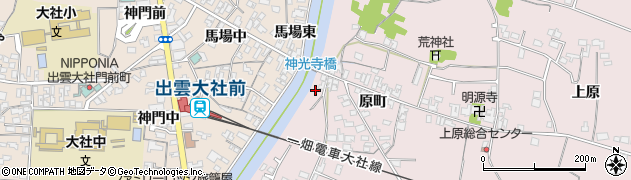 島根県出雲市大社町修理免880周辺の地図