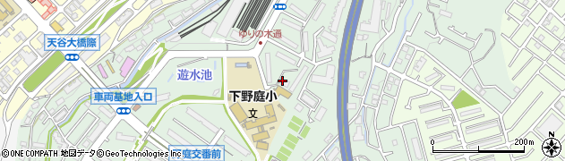 横浜市立　野庭第二保育園周辺の地図
