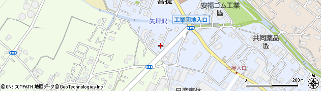 神奈川県秦野市菩提193周辺の地図