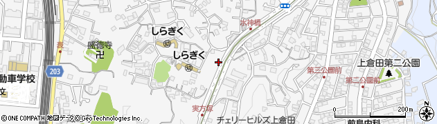 神奈川県横浜市戸塚区上倉田町周辺の地図
