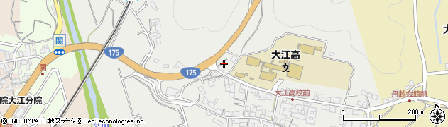 京都府福知山市大江町金屋483周辺の地図