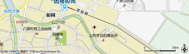 鳥取県八頭町（八頭郡）船岡周辺の地図