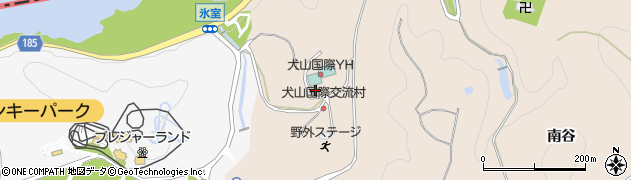 愛知県犬山市継鹿尾（氷室）周辺の地図