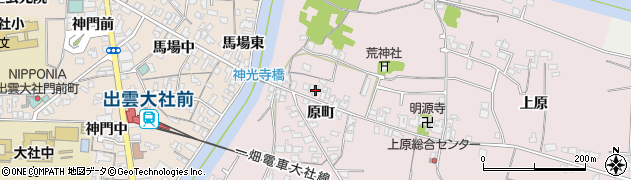 島根県出雲市大社町修理免395周辺の地図