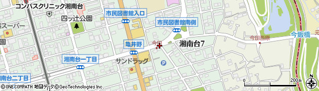 湘南台７周辺の地図