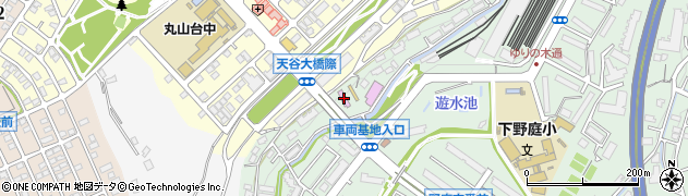 神奈川県横浜市港南区野庭町695周辺の地図
