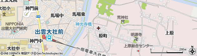 島根県出雲市大社町修理免393周辺の地図