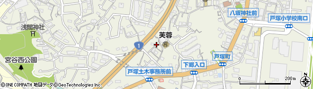 神奈川県横浜市戸塚区戸塚町3406周辺の地図