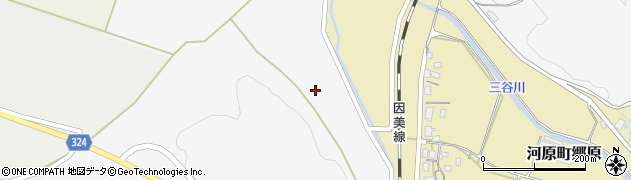 鳥取県鳥取市河原町山手302周辺の地図