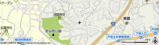 神奈川県横浜市戸塚区戸塚町3451周辺の地図