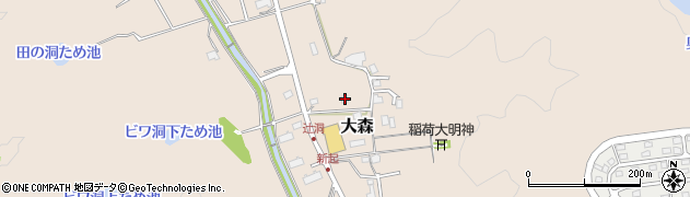 岐阜県可児市大森1274周辺の地図