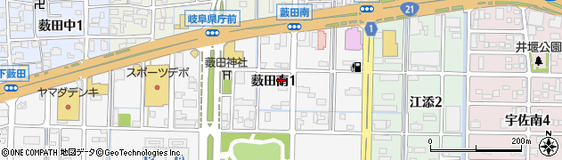 株式会社第一興商　岐阜支店周辺の地図