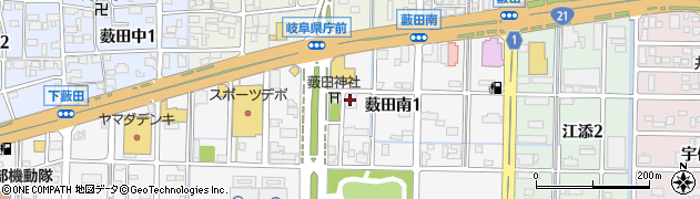 株式会社たいよう共済　岐阜支店周辺の地図