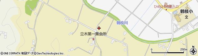 千葉県茂原市立木1443周辺の地図