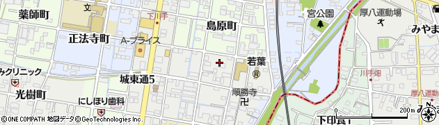 岐阜県岐阜市村里町周辺の地図
