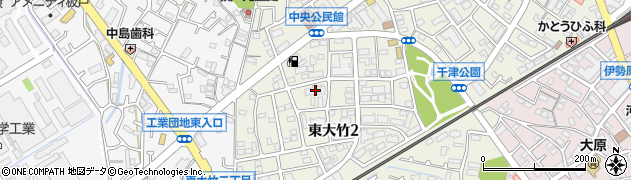 小田急コアロード伊勢原管理室周辺の地図