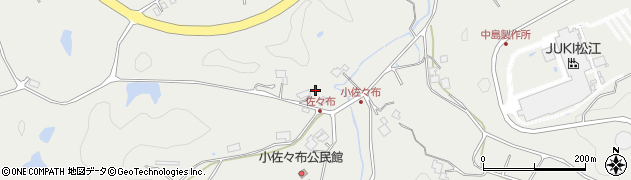 島根県松江市宍道町佐々布2045周辺の地図