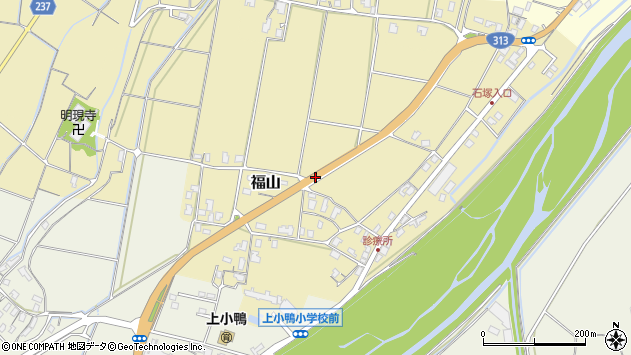 〒682-0847 鳥取県倉吉市福山の地図