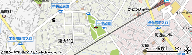 千津ふれあい公園周辺の地図