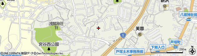 神奈川県横浜市戸塚区戸塚町3381周辺の地図