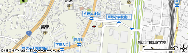 神奈川県横浜市戸塚区戸塚町3897周辺の地図