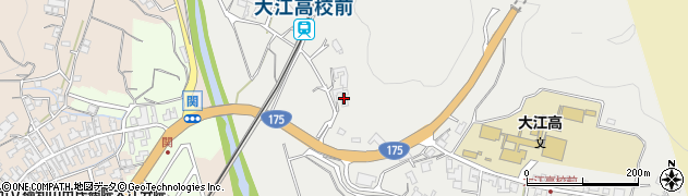 京都府福知山市大江町金屋408周辺の地図