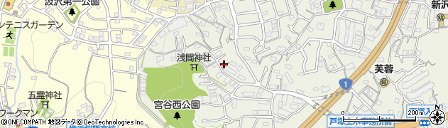 神奈川県横浜市戸塚区戸塚町3457-9周辺の地図