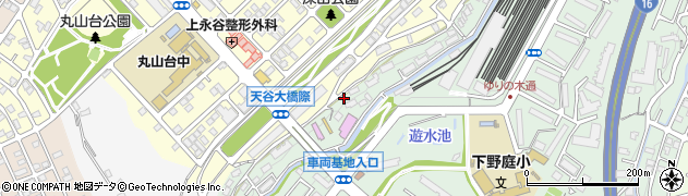 神奈川県横浜市港南区野庭町688周辺の地図