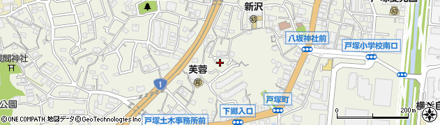 神奈川県横浜市戸塚区戸塚町3753周辺の地図
