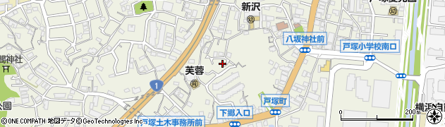 神奈川県横浜市戸塚区戸塚町3753-10周辺の地図