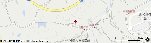 島根県松江市宍道町佐々布2054周辺の地図