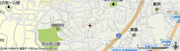 神奈川県横浜市戸塚区戸塚町3446周辺の地図