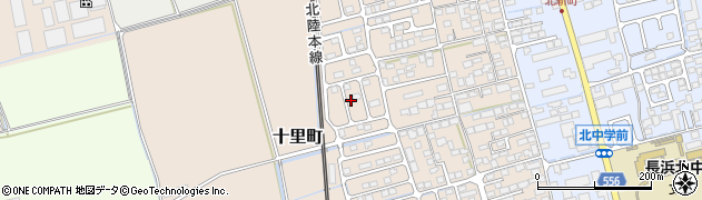 滋賀県長浜市十里町235周辺の地図