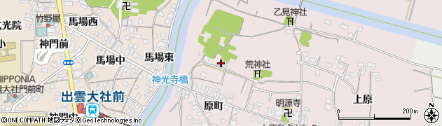 島根県出雲市大社町修理免1666周辺の地図