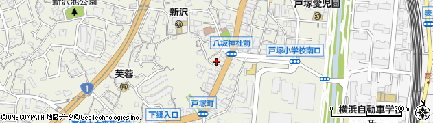 マイ暮らす　戸塚町店周辺の地図