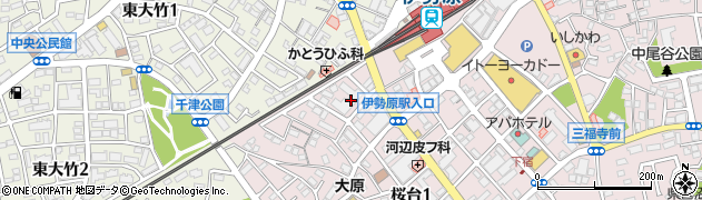 神奈川中央あきばクリニック周辺の地図