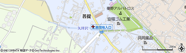 神奈川県秦野市菩提219周辺の地図