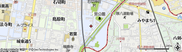 岐阜県岐阜市下川手2周辺の地図