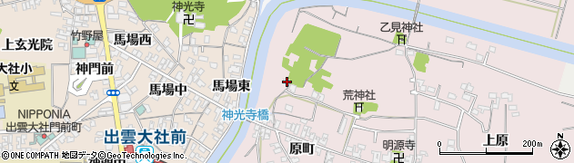 島根県出雲市大社町修理免892周辺の地図