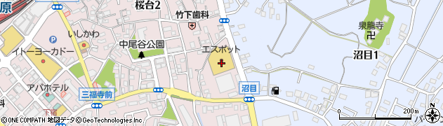エスポット伊勢原店周辺の地図
