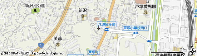 神奈川県横浜市戸塚区戸塚町3731周辺の地図