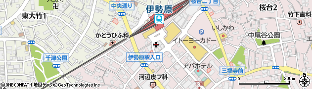 三井住友銀行伊勢原支店周辺の地図