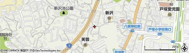 神奈川県横浜市戸塚区戸塚町3745周辺の地図
