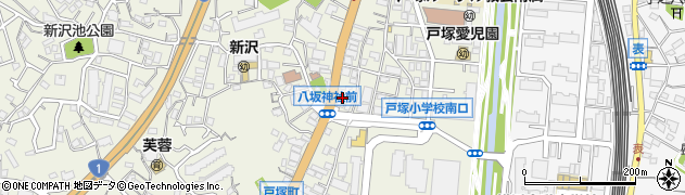 神奈川県横浜市戸塚区戸塚町3910周辺の地図